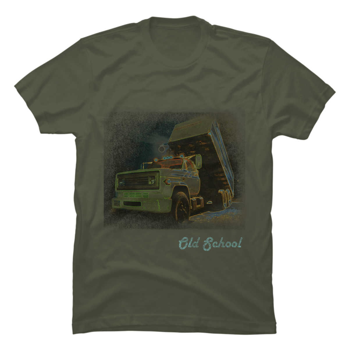 farm truck t shirt